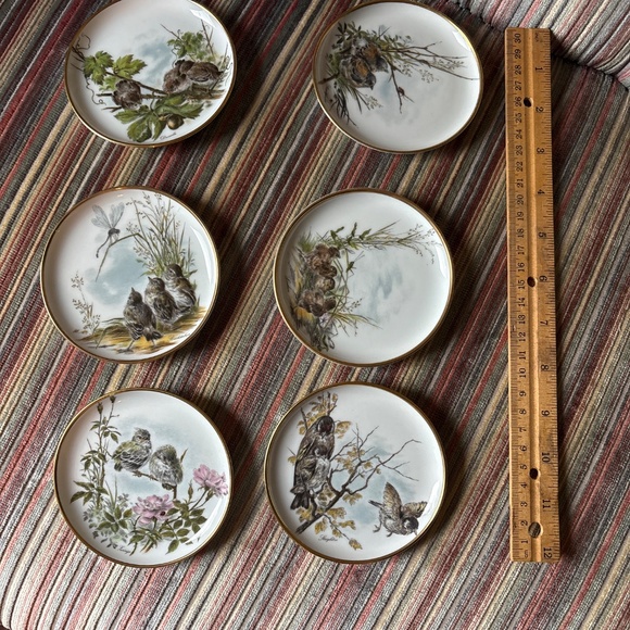 Vintage West Germany Kaiser Bird Plates - Picture 5 of 6